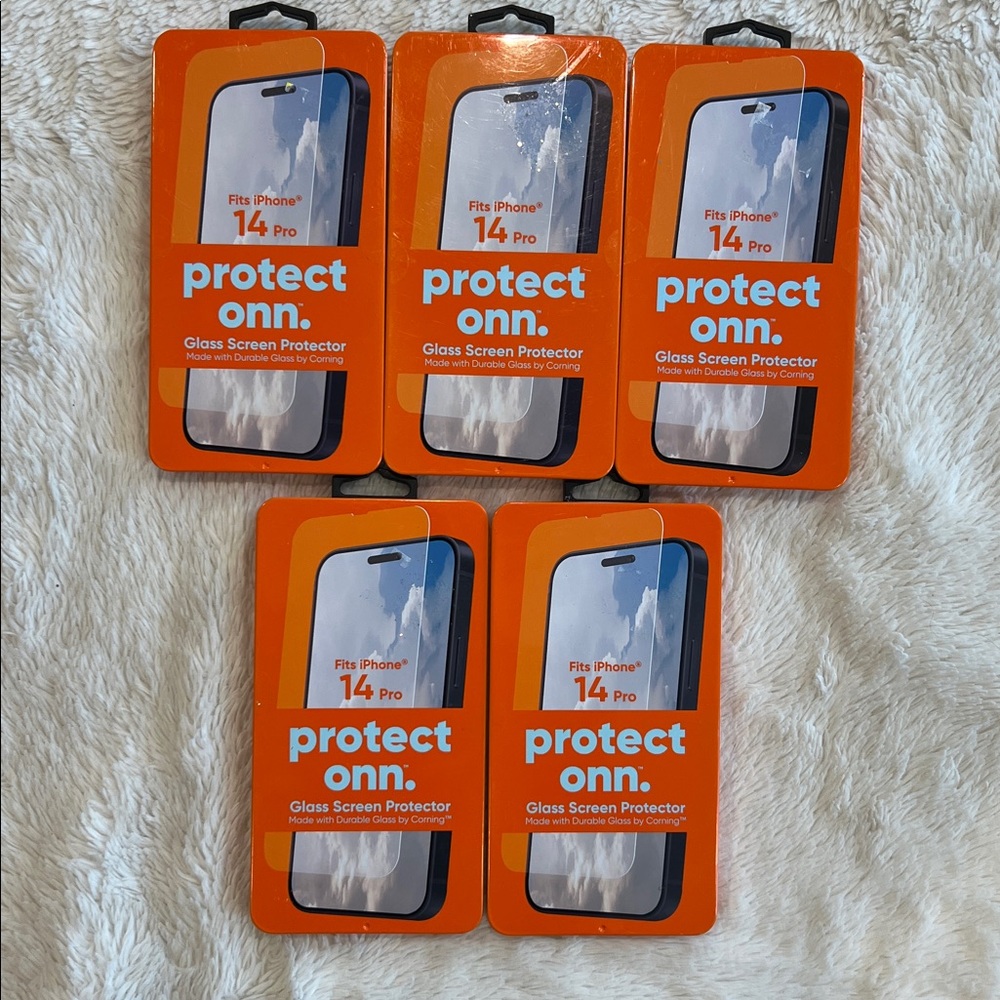 5 iPhone 14 Pro Protect Onn Glass Screen Protector - New